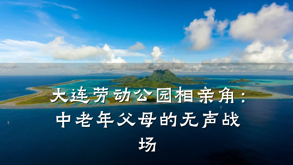 大连劳动公园相亲角:中老年父母的无声战场